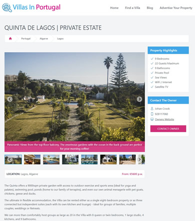 List Your Portugal Holiday Rental With Us
